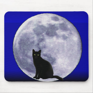 Moon_の猫 マウスパッド