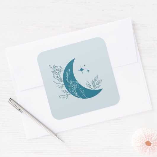 Moon スクエアシール (封筒)