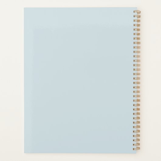 Moon プランナー手帳 (裏面)