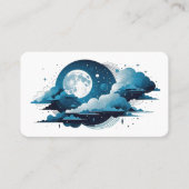Moon 空白の Oracleカード 名刺 (正面)