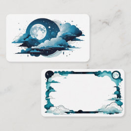 Moon 空白の Oracleカード 名刺