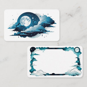 Moon 空白の Oracleカード 名刺