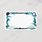 Moon 空白の Oracleカード 名刺 (裏面)