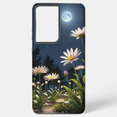 MOON AND FLOWER  SAMSUNG GALAXYケース (裏面)