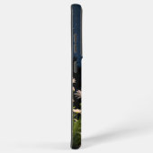 MOON AND FLOWER  SAMSUNG GALAXYケース (右側面)