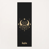 Moon and Lotus Flower Yoga  ヨガマット (正面)