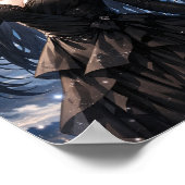 Moon anime queen in black dress ポスター (角)