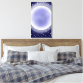 Moon Canvas Printにリーチ キャンバスプリント (インサイチュ (寝室))