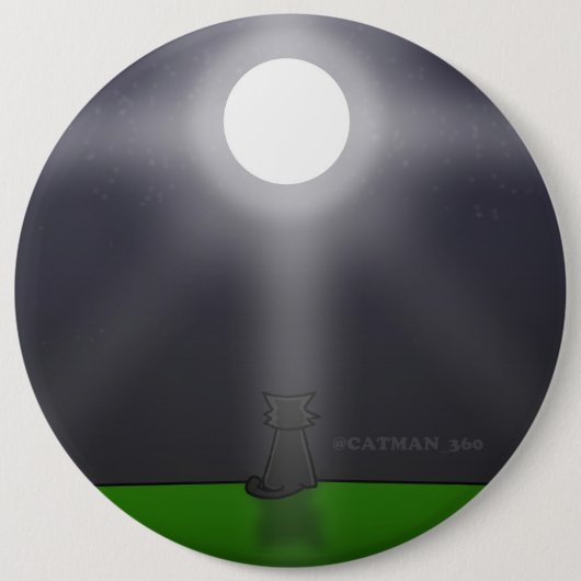 MOON CAT 缶バッジ (正面)
