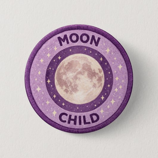 Moon Child 缶バッジ (正面)