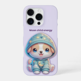 Moon Child Energy Dog Case iPhone 16 Proケース
