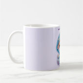 Moon Child Energy Dog Mug コーヒーマグカップ (左)