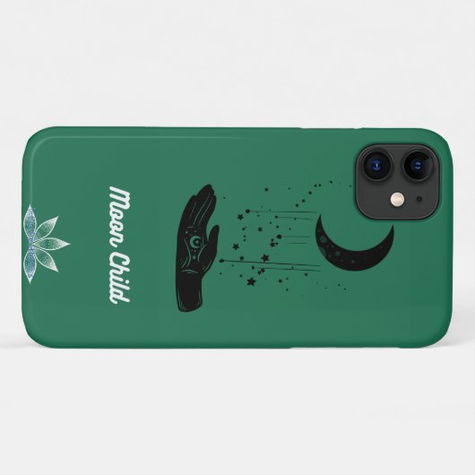 Moon Child iPhone / iPadケース Case-Mate iPhoneケース (裏面(横))