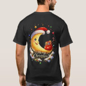 moon christmas tシャツ (裏面)