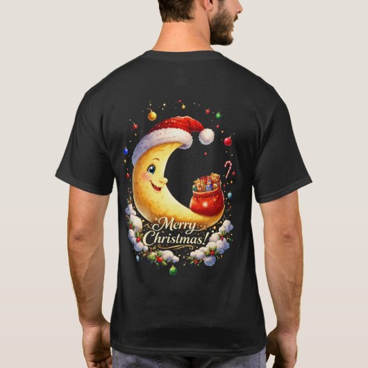 moon christmas tシャツ (裏面)