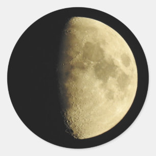 Moon Close Up写真 ラウンドシール