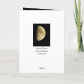 Moon Close Up Photo, Lonely without You カード (裏面)