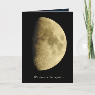 Moon Close Up Photo, Lonely without You カード