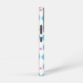 Moon Cloud Stars Blue Purple Pink Samsung Galaxyケース (右側面)