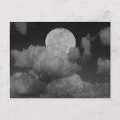 Moon & Clouds Over Kansas ポストカード (正面)