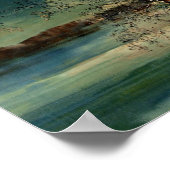 Moon, contemporary art, ポスター (角)