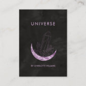  Moon Crystal Energy Healer Business Card Visitenk 名刺 (正面)