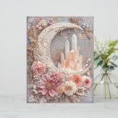 Moon Crystals Junk Journal Scrapbook Paper (スタンド正面)