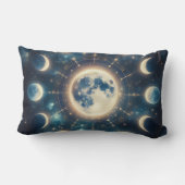 Moon Cycle Arrow Pillow ランバークッション (裏面)