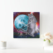 Moon Dancer Bosco スクエア壁時計 (ホーム)