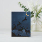 Moon deer  ポストカード (スタンド正面)