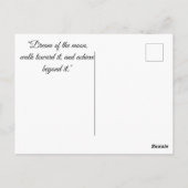 Moon deer  ポストカード (裏面)