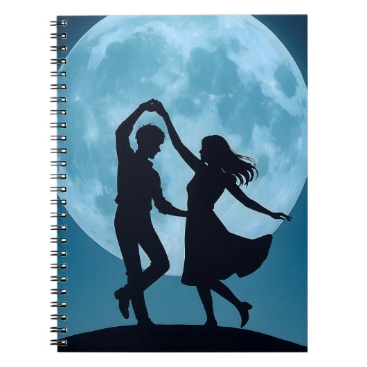 Moon Design Notebook ノートブック (正面)