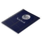 Moon design Notebook ノートブック (左側)