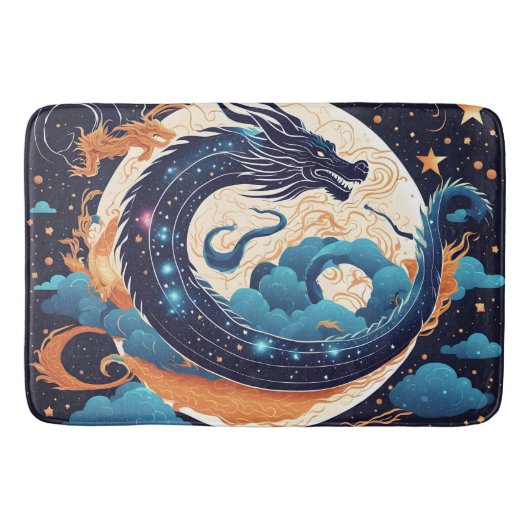 moon dragon bath mat バスマット (正面)
