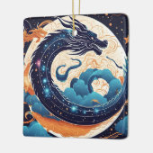 moon dragon ornament セラミックオーナメント (左)