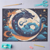 moon dragon tissue paper 薄葉紙 (クラフト)