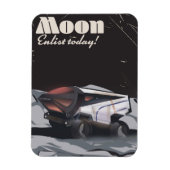 Moon - "Enlist Today" Sci-fiポスター マグネット (縦)