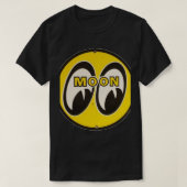 Moon eyes Luna equipped with the  logo   Tシャツ (デザイン正面)