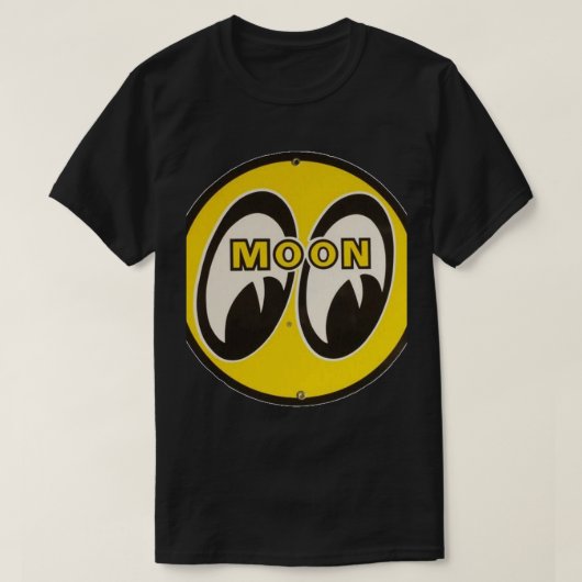 Moon eyes Luna equipped with the logo Tシャツ (デザイン正面)