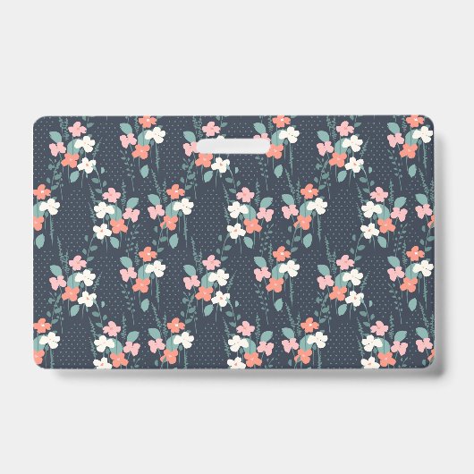 Moon Flower バッジ (正面)