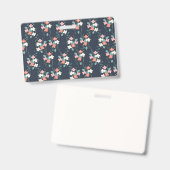 Moon Flower バッジ (正面＆裏面)