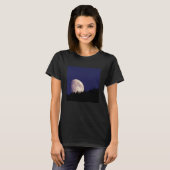 Moon & Forest | グレイシャー国立公園 モンタナ州 Tシャツ (正面フル)