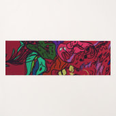 Moon Galaxy  ヨガマット (正面(横))