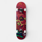 Moon Galaxy Skateboard スケートボード (正面)