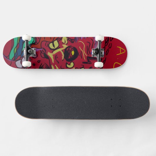 Moon Galaxy Skateboard スケートボード (横)