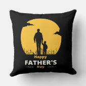 Moon Glow Father Son Grassy Walk クッション (裏面)