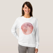 Moon Goddess Celestial Art – Soft Feminine Energy Tシャツ (正面フル)