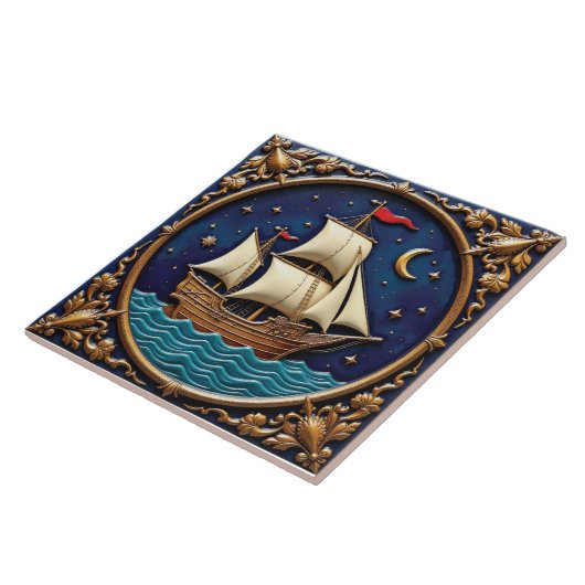 Moon Guide for the Mariners タイル (側面)