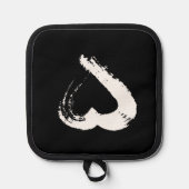 Moon Heart Pot Holder 鍋敷き (正面)