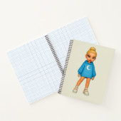 Moon Hoodie Fashion Doll Notebook ノートブック (内部)